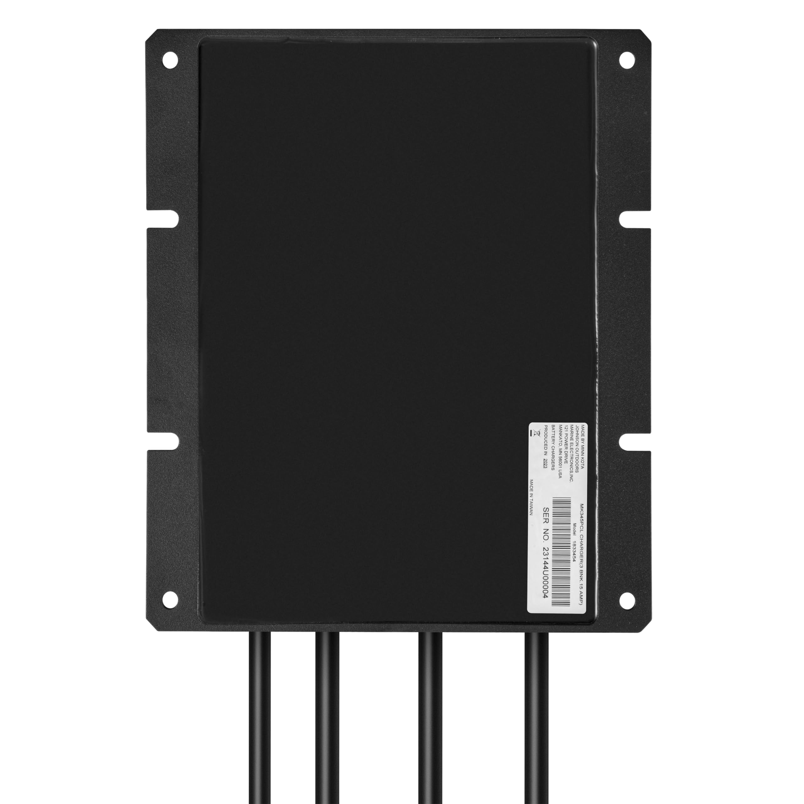 Minn Kota On-Board Marine Battery Charger Precision MK-345PCL – 3 Banks, 15 Amps Each