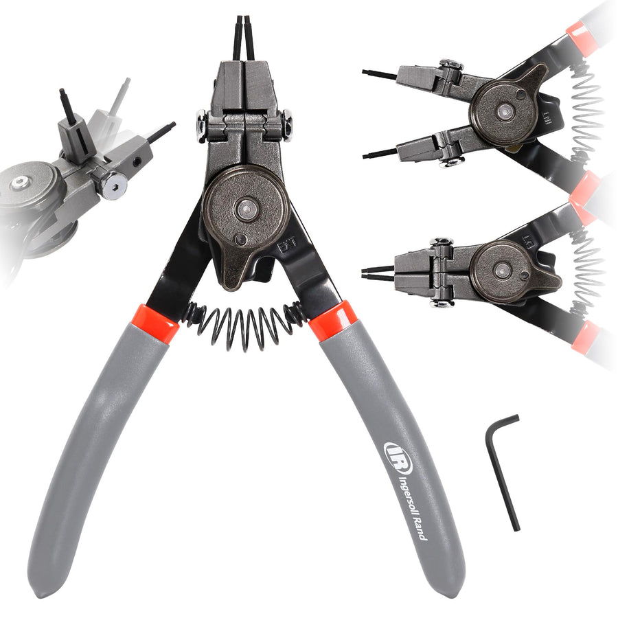 Ingersoll Rand Multi-Angle Tech Solutions Snap Ring Pliers Internal/External - 755628