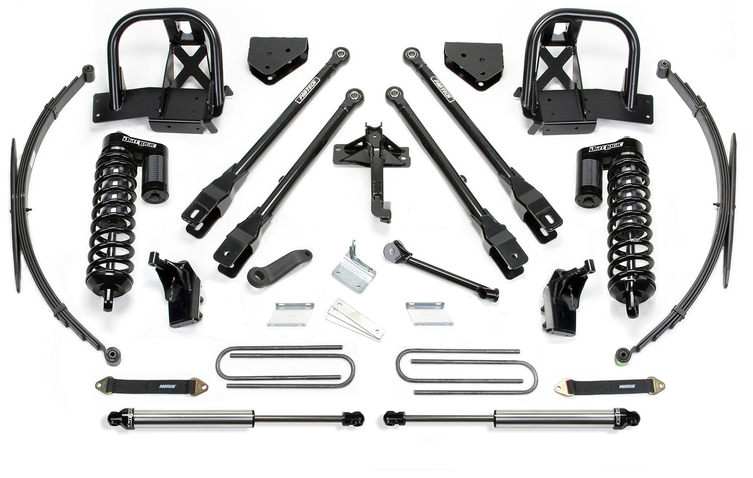 K2144DL Fabtech 8" 4link Sys W/dlss