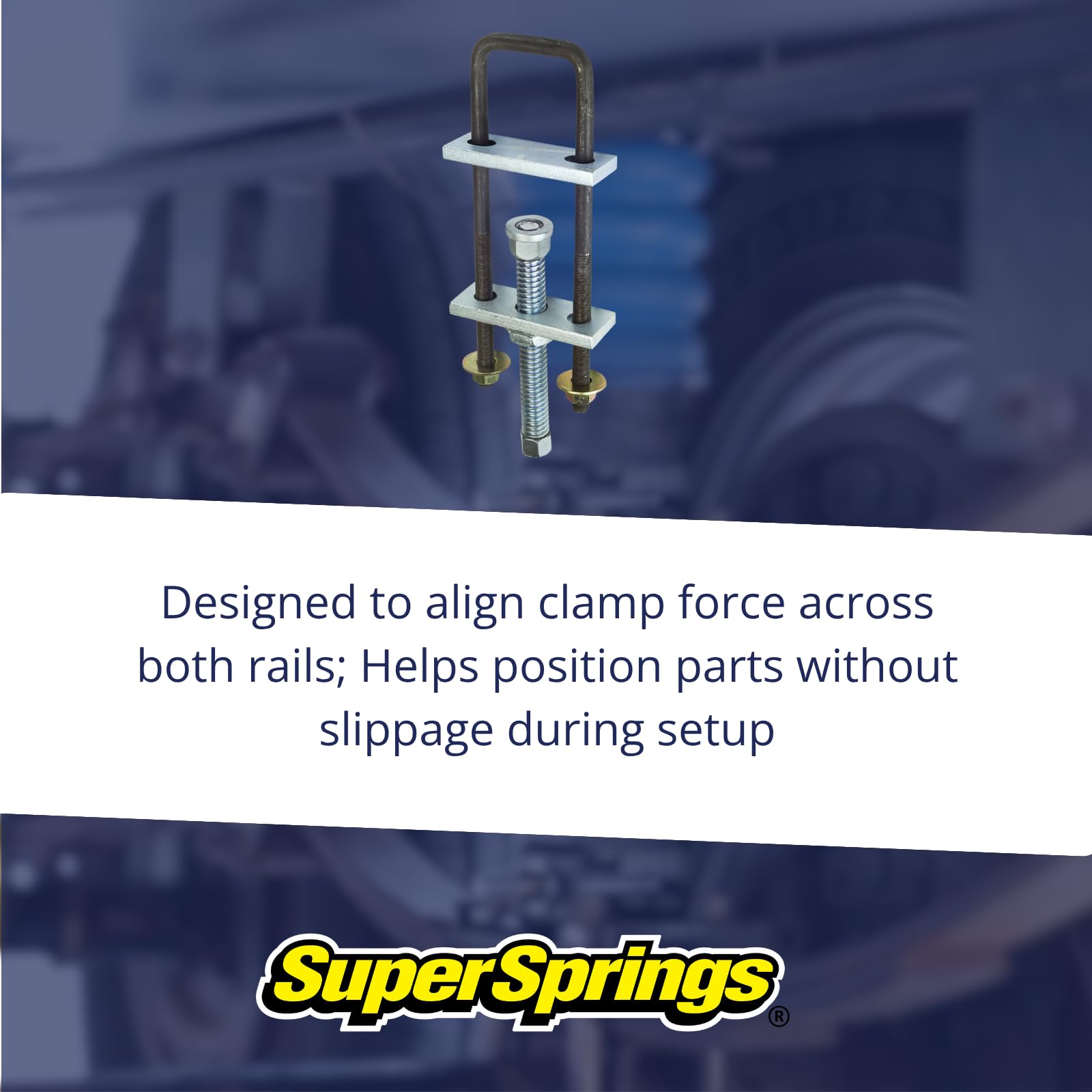 SuperSprings Installation Tools ITL-2 for AcmeClamp Installation Tool for medium and heavy duty | Maintenance free | Made in the USA, Silver