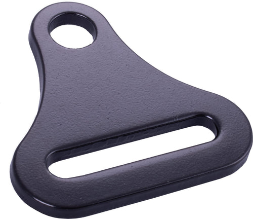 Delta Style RaceQuip 700910RQP 2 in Long Reach Bolt On Seat Belt End Black