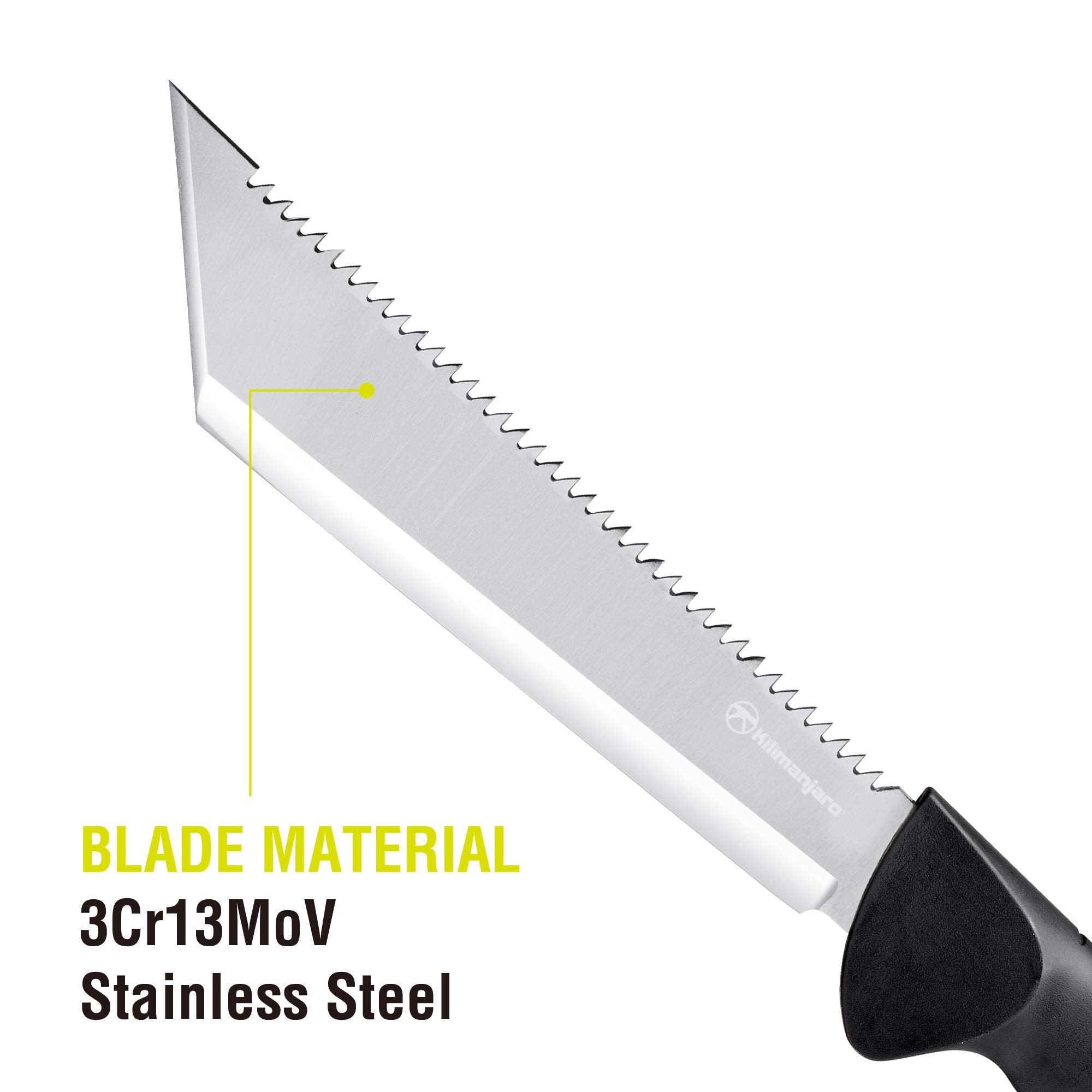 16 Inch Kilimanjaro Machete TM16 - Serrated Back - 910041