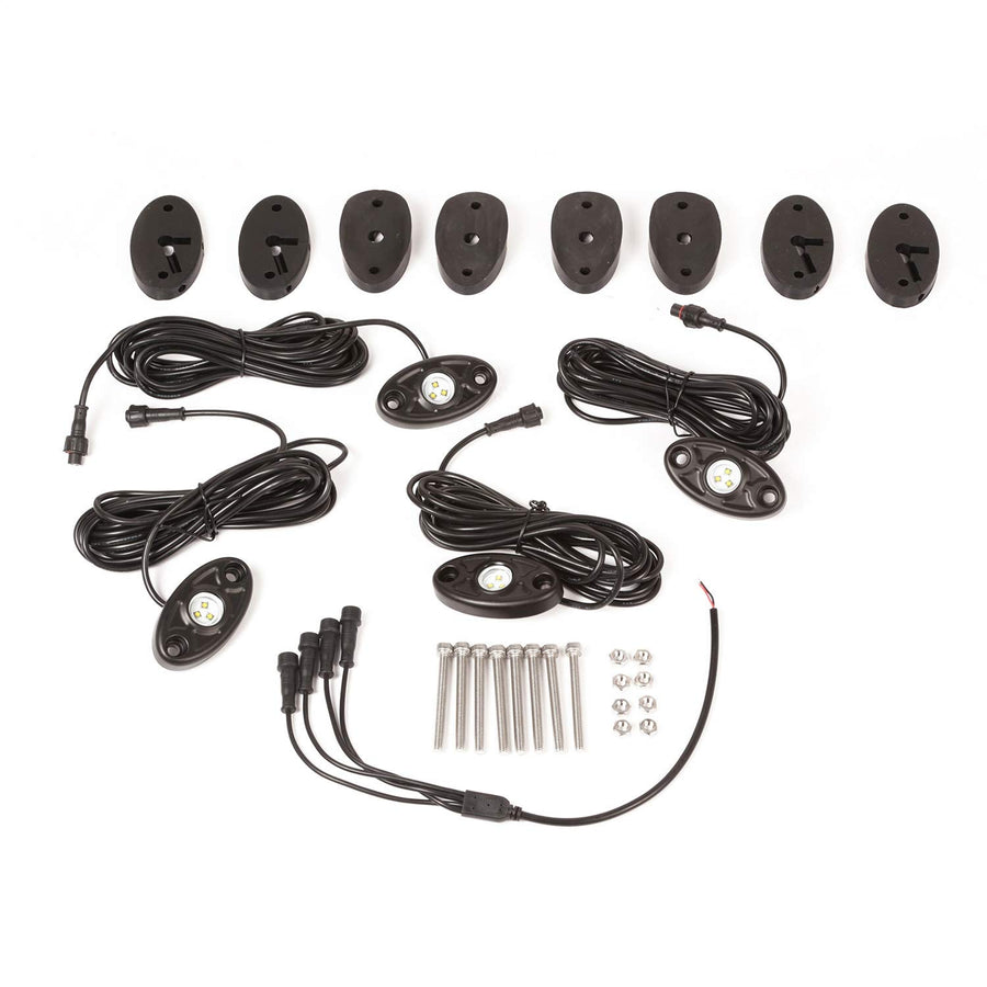 Light Kit Rugged Ridge | Rock Crawler, 4-Piece, White | 11232.39 | Fits 1999-2025 Jeep Universal