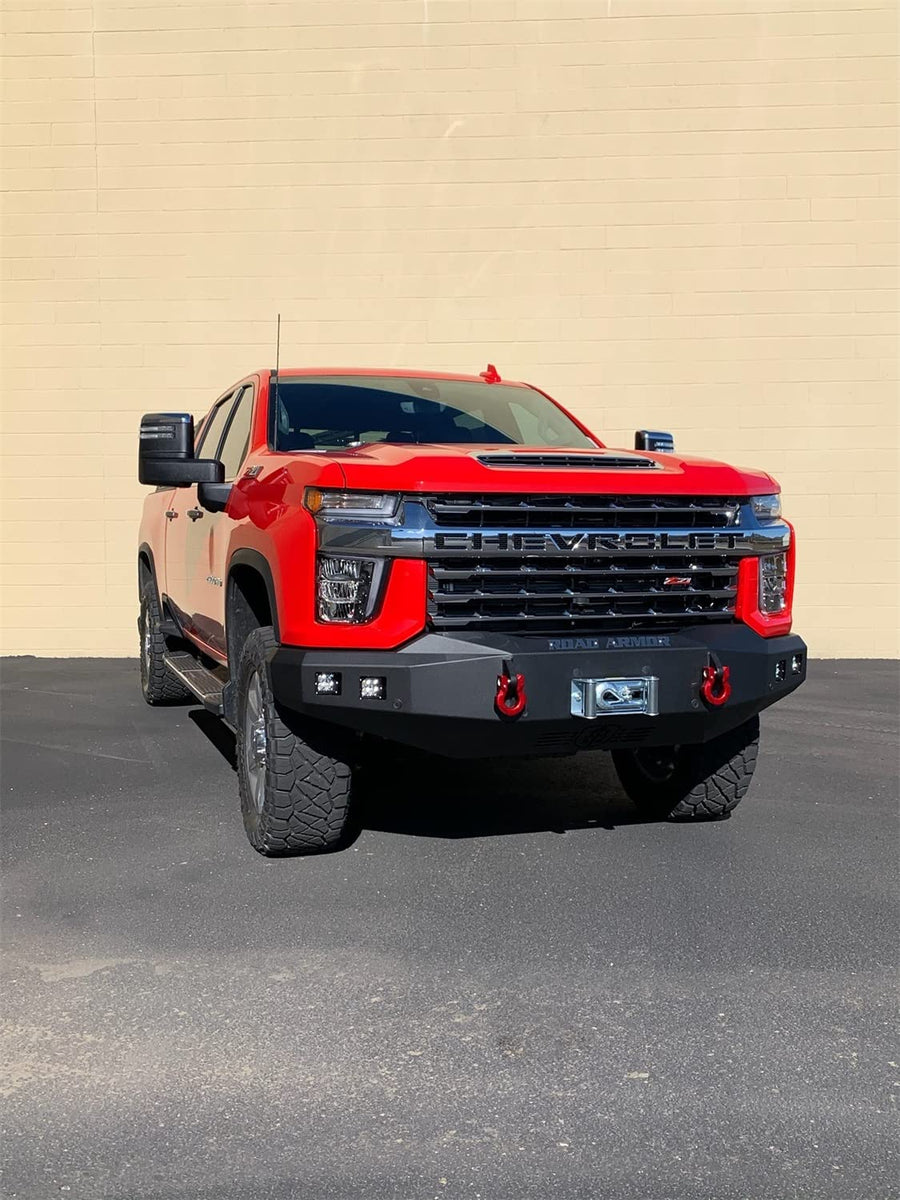 Chevrolet Silverado 3500 HD Front Bumper Road Armor 3202F0B-NW Fits