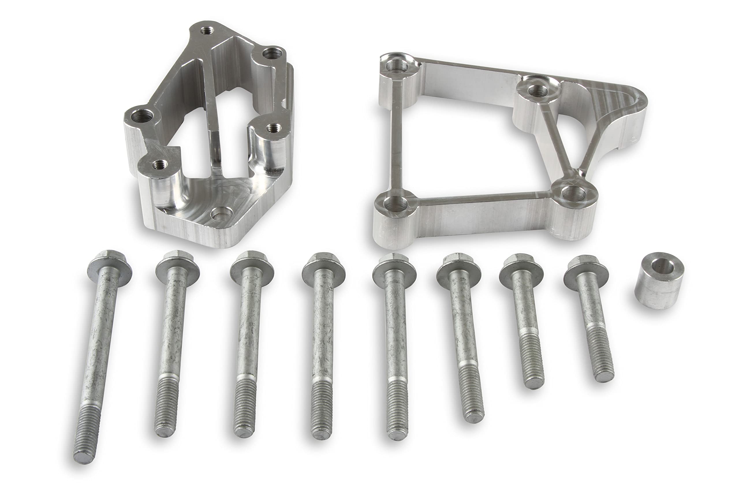 LS Accessory Drive Bracket Holley 21-2 - Installation Kit for Middle Alignment