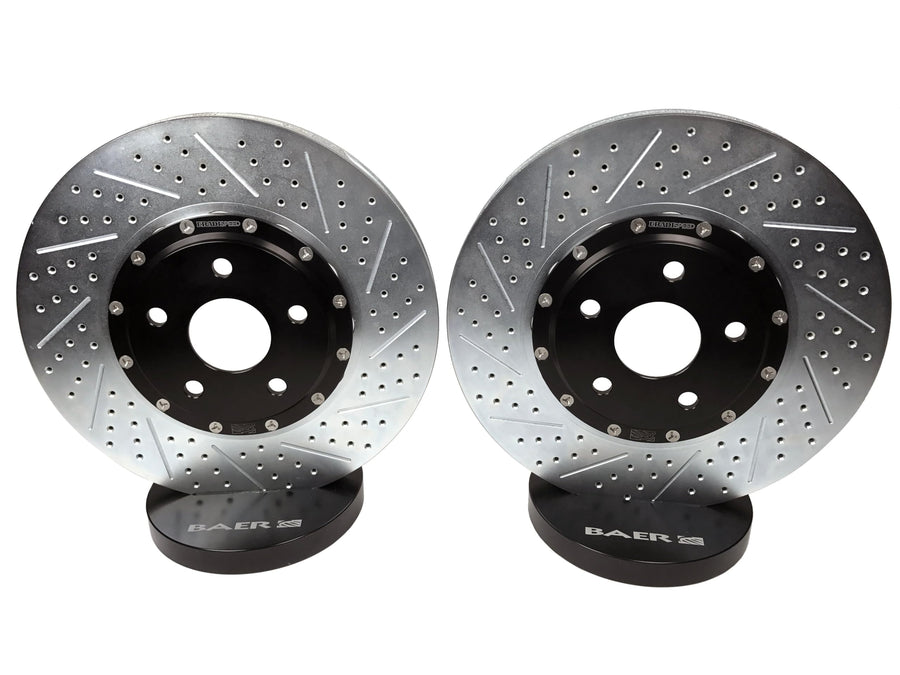 BAER BRAKES Brake Rotor 2301061-BKCZ (13.95" Front 10-15 Camaro EradiSpeed+ Rotor Upgrade), 1 Pack