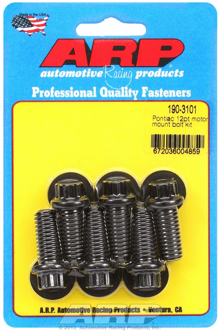 Motor Mount Bolt Kit ARP (190-3101)