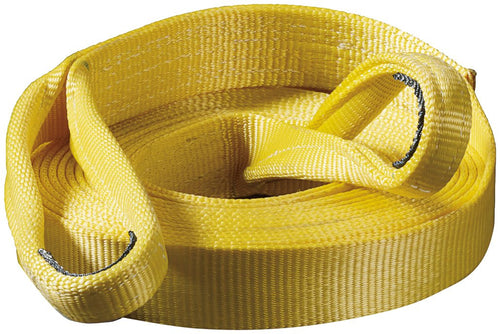 Nylon Webbing WARN 88913 Standard Recovery Strap, 10.8 Ton (21,600 lb) Capacity, 3" Width x 30' Length, Yellow