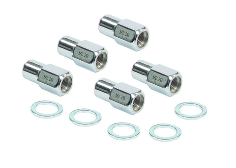 Competition Mr Gasket 4301G Chrome Open-End Lug Nut