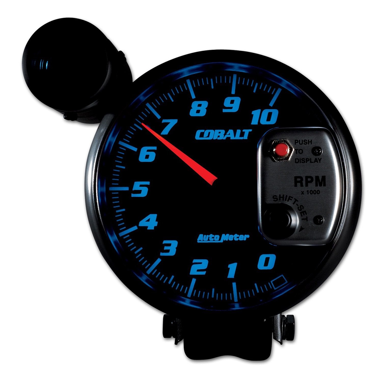 Cobalt Auto Meter 6299 Pedestal Mount Tachometer Gauge 5.000 in.