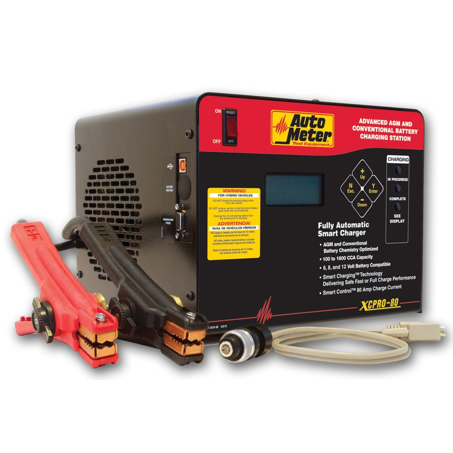 AGM Optimized Fast Charger Auto Meter (XCPRO-80)