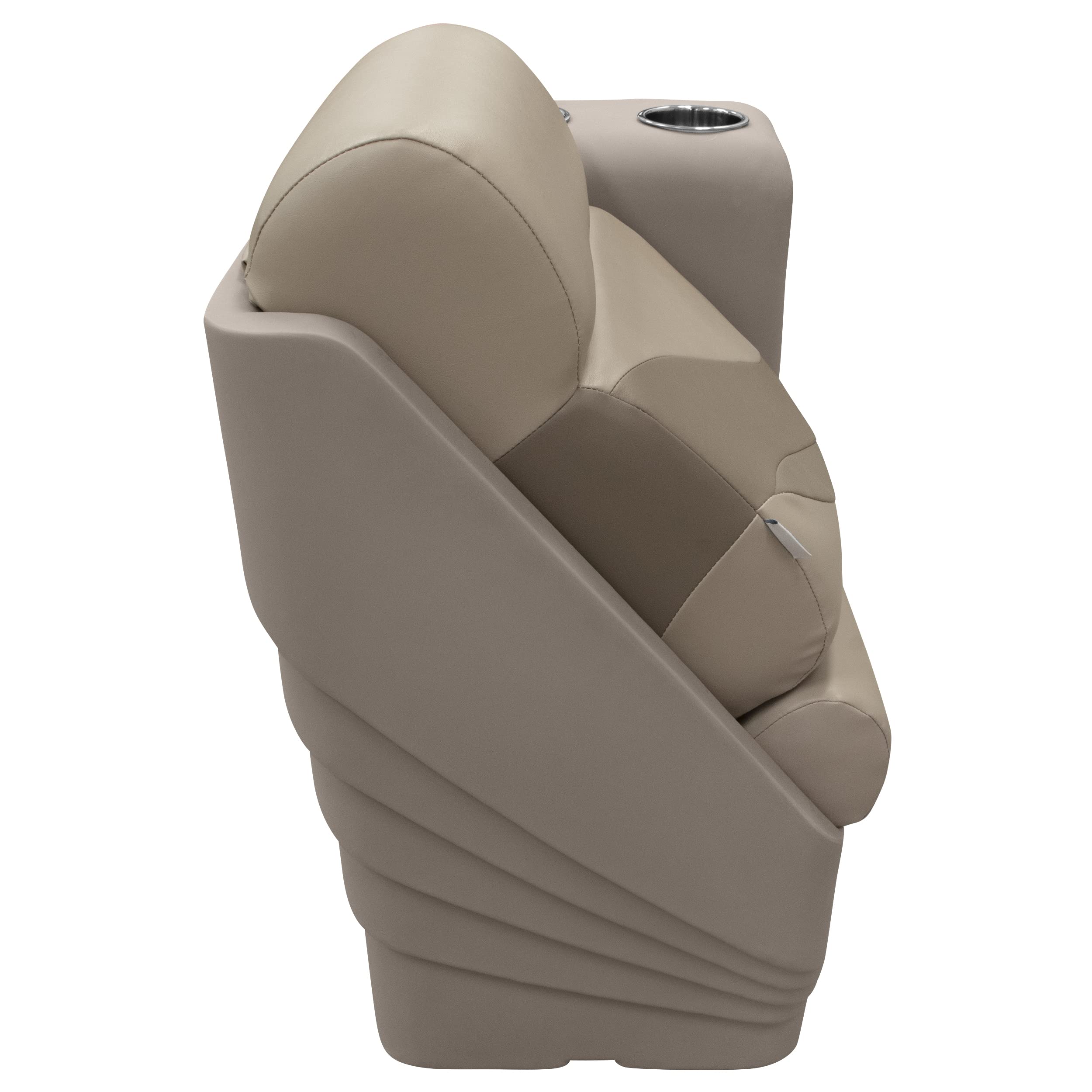 Wise Premier Series BM13006R-1749 Pontoon Right Lean Back Recliner, Mocha Java/Café/Mushroom