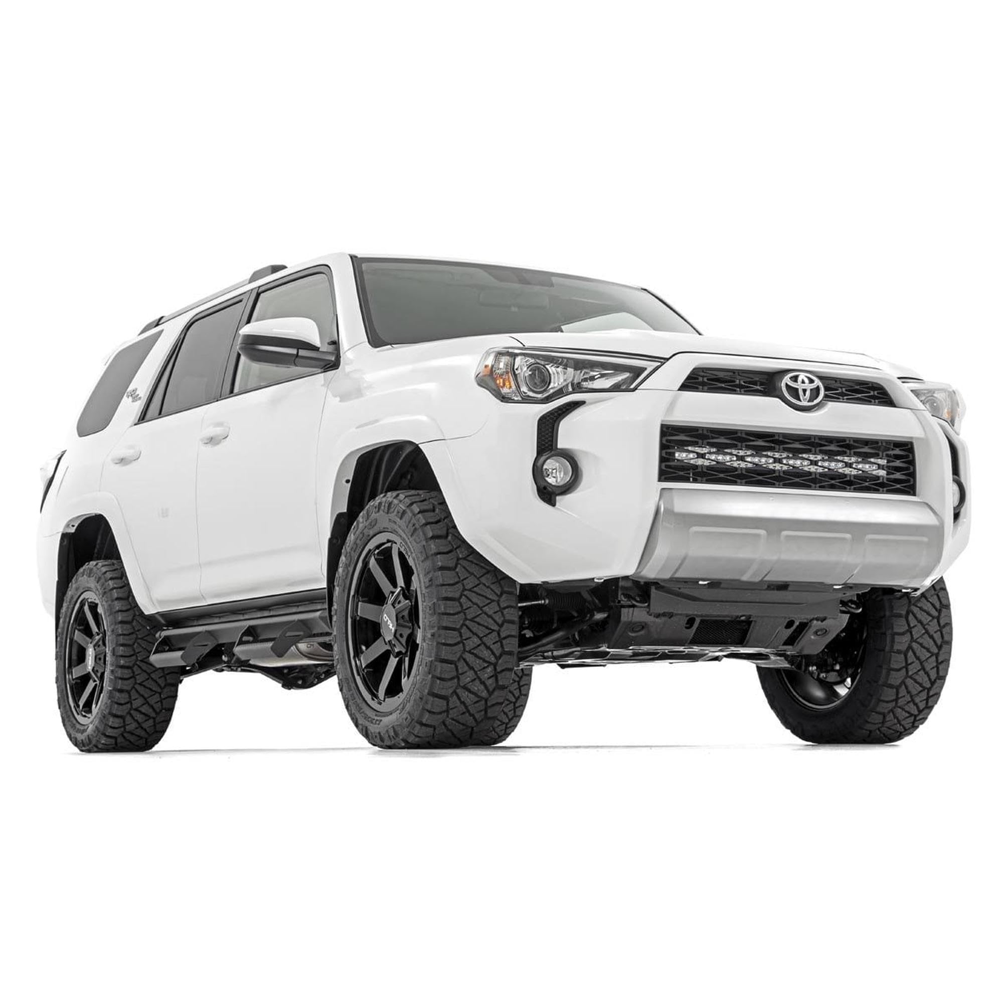 30" Rough Country Dual Row LED Light Bar Kit for Toyota 4Runner (2014–2020) - Hidden Grille Mount, 300W Spectrum Series, 27,000 Lumens, Spot & Flood Combo Beam