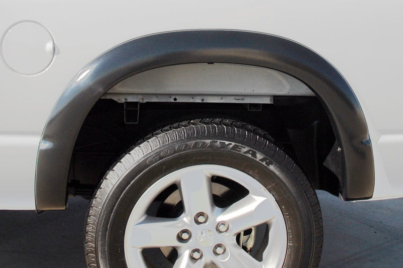 Lund Elite Series SX203SB Black Sport Style Standard Rear Fender Flare - 2 Piece