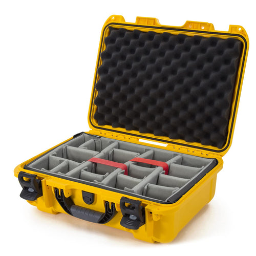 Waterproof Nanuk 925 Hard Case with Padded Dividers - Yellow