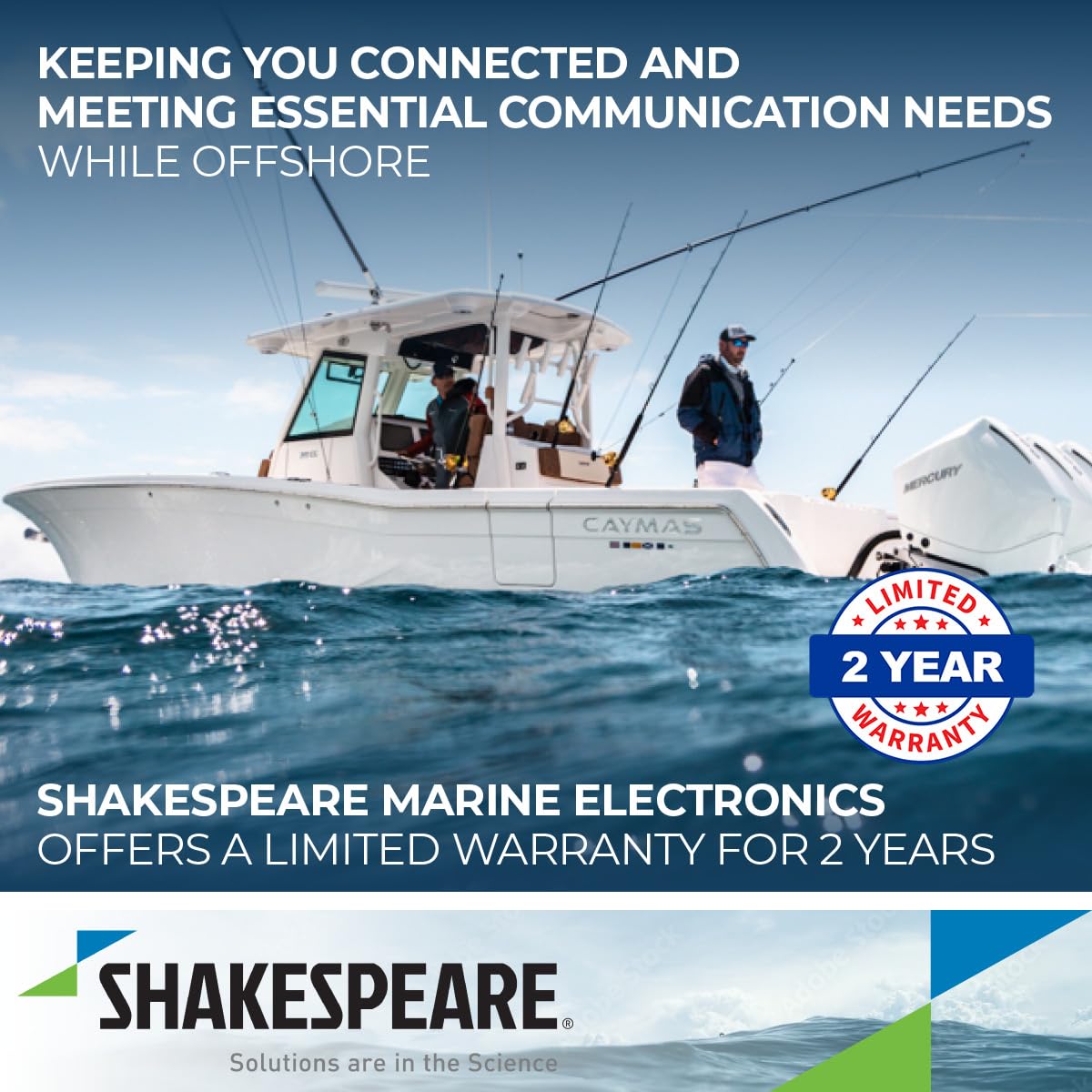 Shakespeare Marine Classic VHF Antenna Shakespeare 476 Classic VHF Antenna