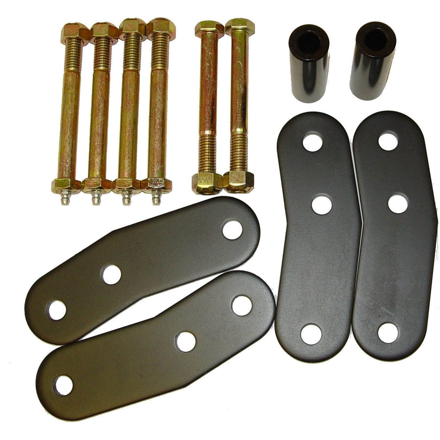 Rugged Ridge | Rear Suspension Leaf Spring Shackle Kit, 1 Inch Lift, HD | 18265.18 | Fits 1987-1995 Jeep Wrangler YJ