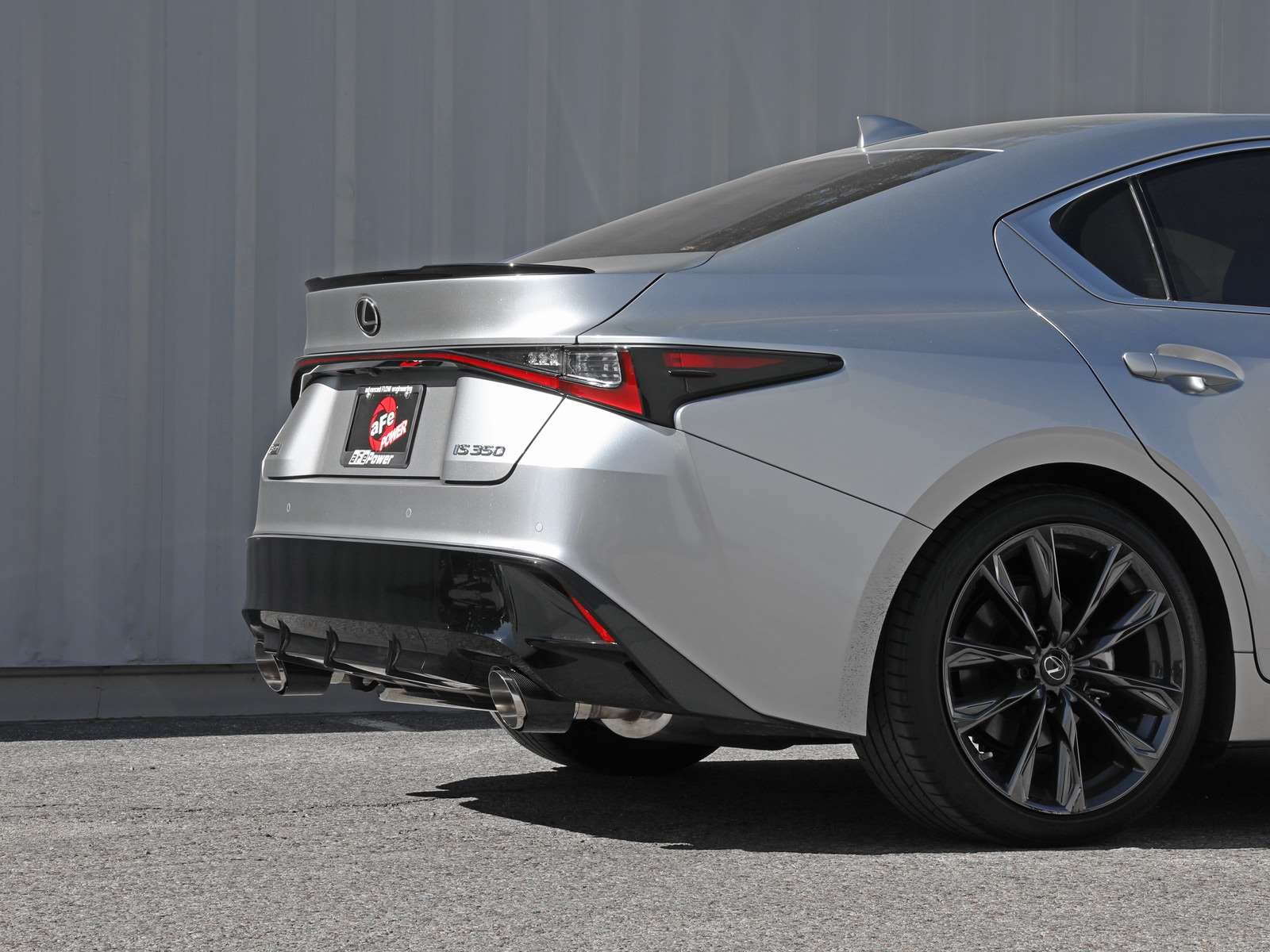 aFe Power 2-1/2 IN 304 Stainless Steel Takeda Axle-Back Exhaust System Carbon Fiber Fit Lexus IS350 14-22 V6-3.5L 49-36060-C