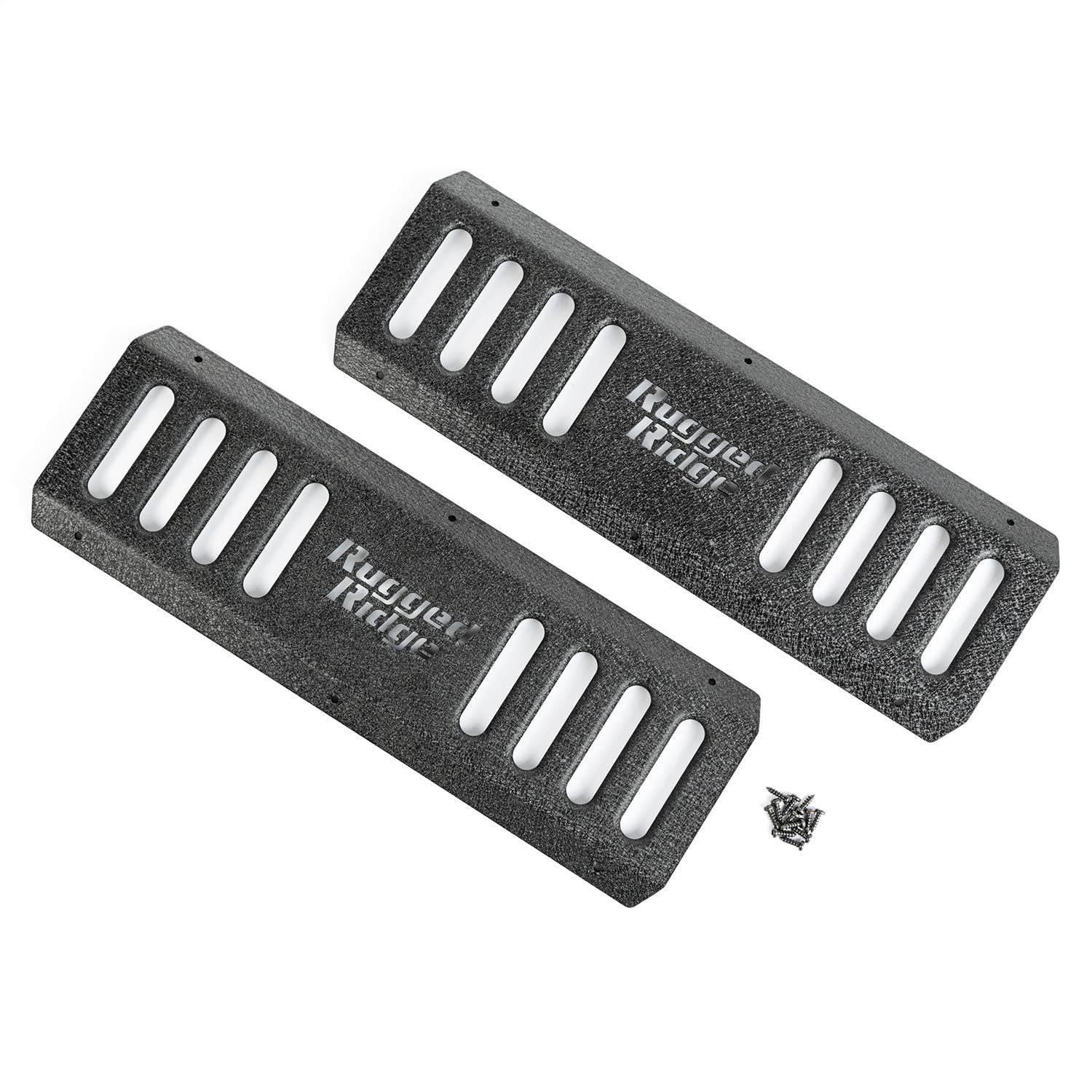 RRC Side Armor Guard Plate Kit | Rugged Ridge | 11504.24 | Fits 2007-2018 Jeep Wrangler JK