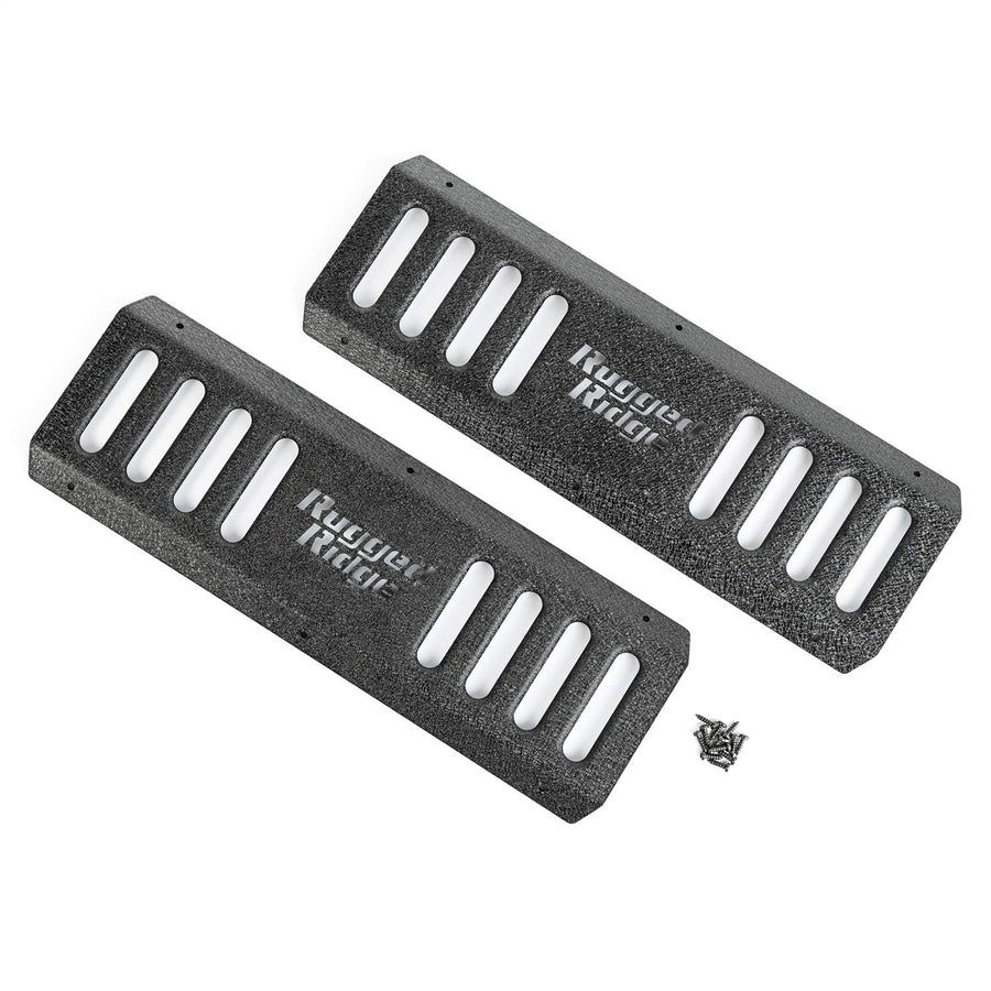 RRC Side Armor Guard Plate Kit | Rugged Ridge | 11504.24 | Fits 2007-2018 Jeep Wrangler JK