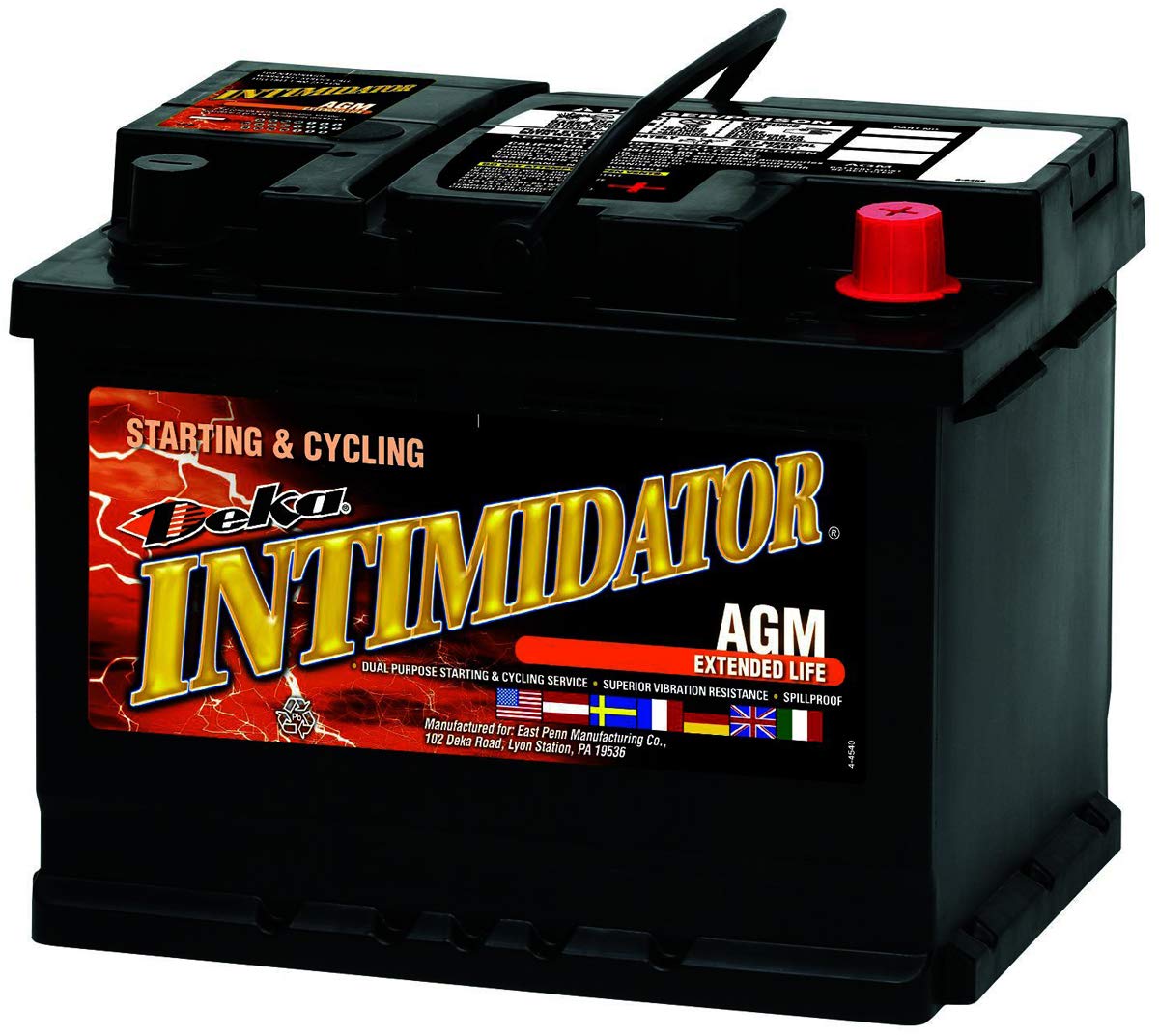 AGM Deka 9A47 Intimidator Battery