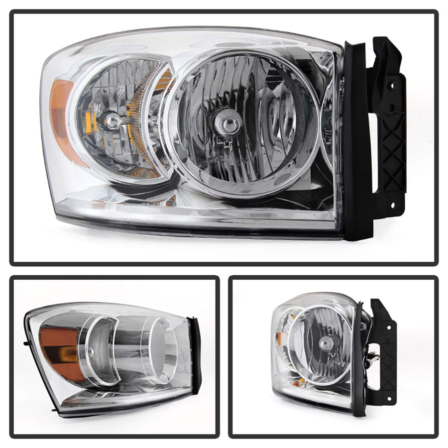 Dodge Ram HD-JH-DR06-AM-C Xtune Headlight