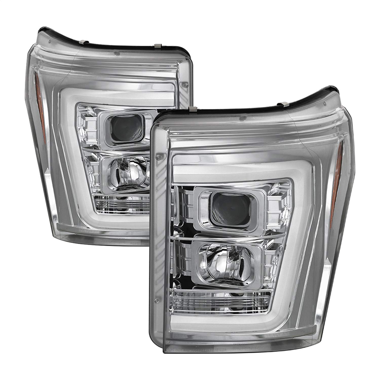 Automotive Spyder 5084705 Headlight Assembly Projector Beam with Bar