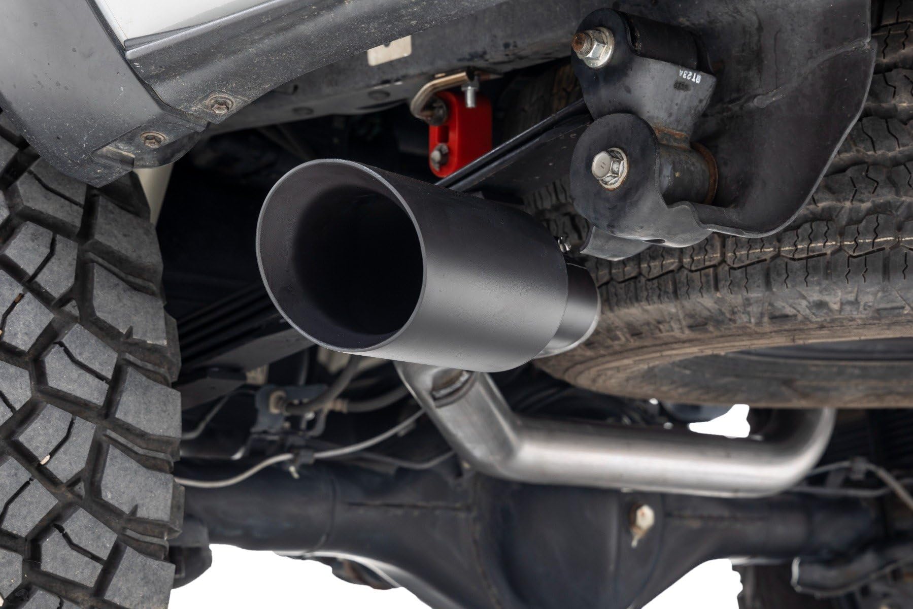 Rough Country Cat-Back Dual Exhaust for 2016-2023 Toyota Tacoma | 3.5L - 96016