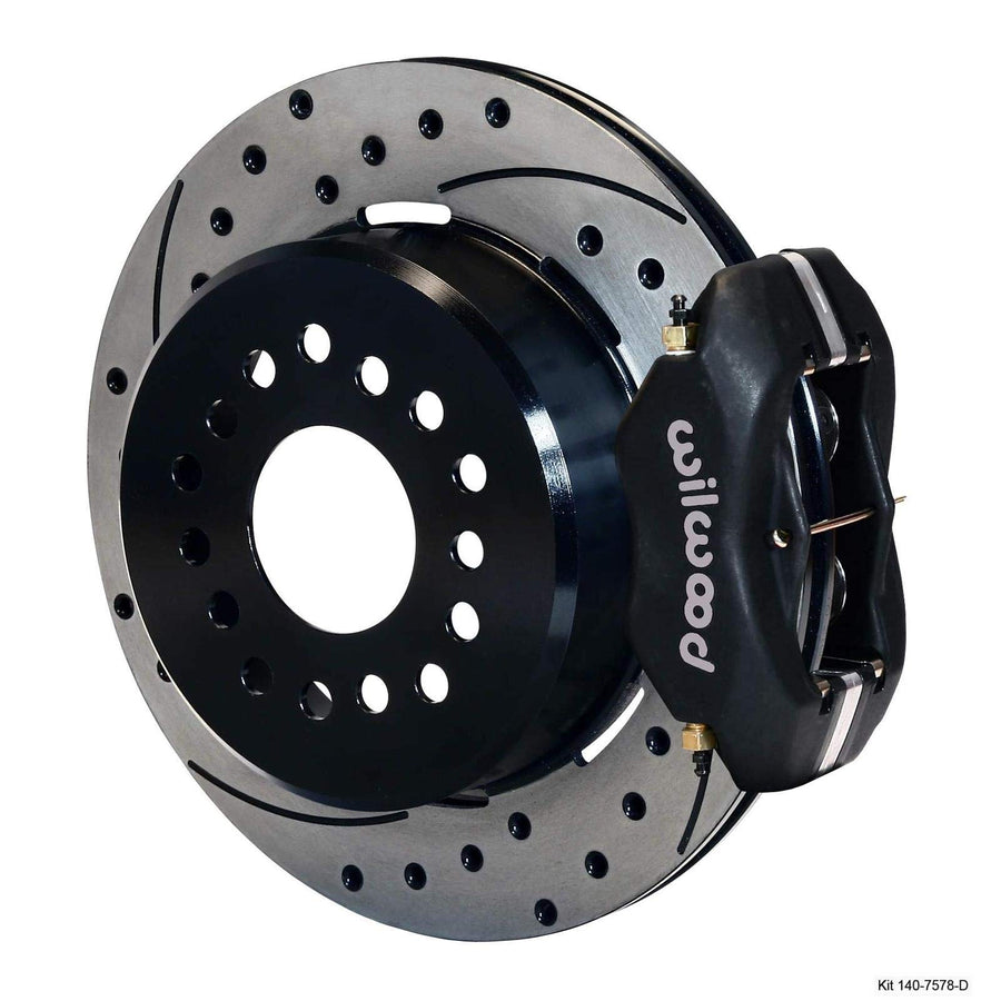FDL P/S Park Brake Kit WILWOOD 140-7578-D, Drilled Chevy 12 Bolt-Spec 3.15" Brng
