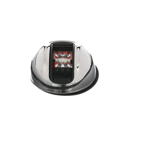 Attwood Red NV4012SSR-7 Port Light Armor LED Vertical Mount Navigation Bow Light Stainless Steel