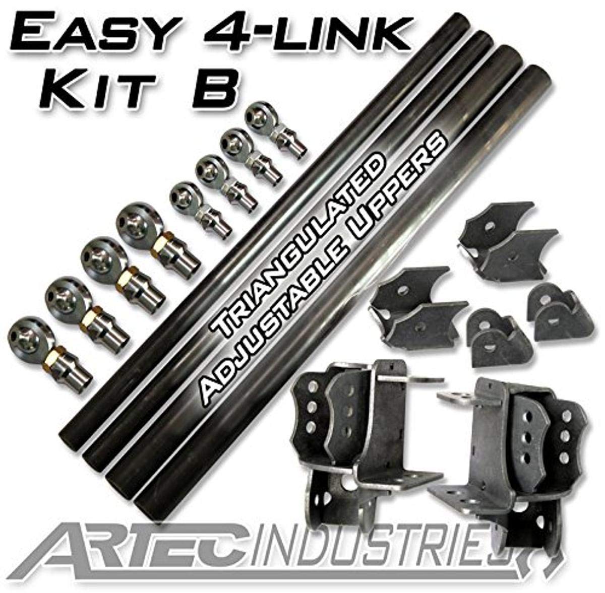 Artec Industries Easy 4 Link Kit B LK0013-GNKQ No Tube 7/8" and 1.25" Rod Ends, 1 Pack