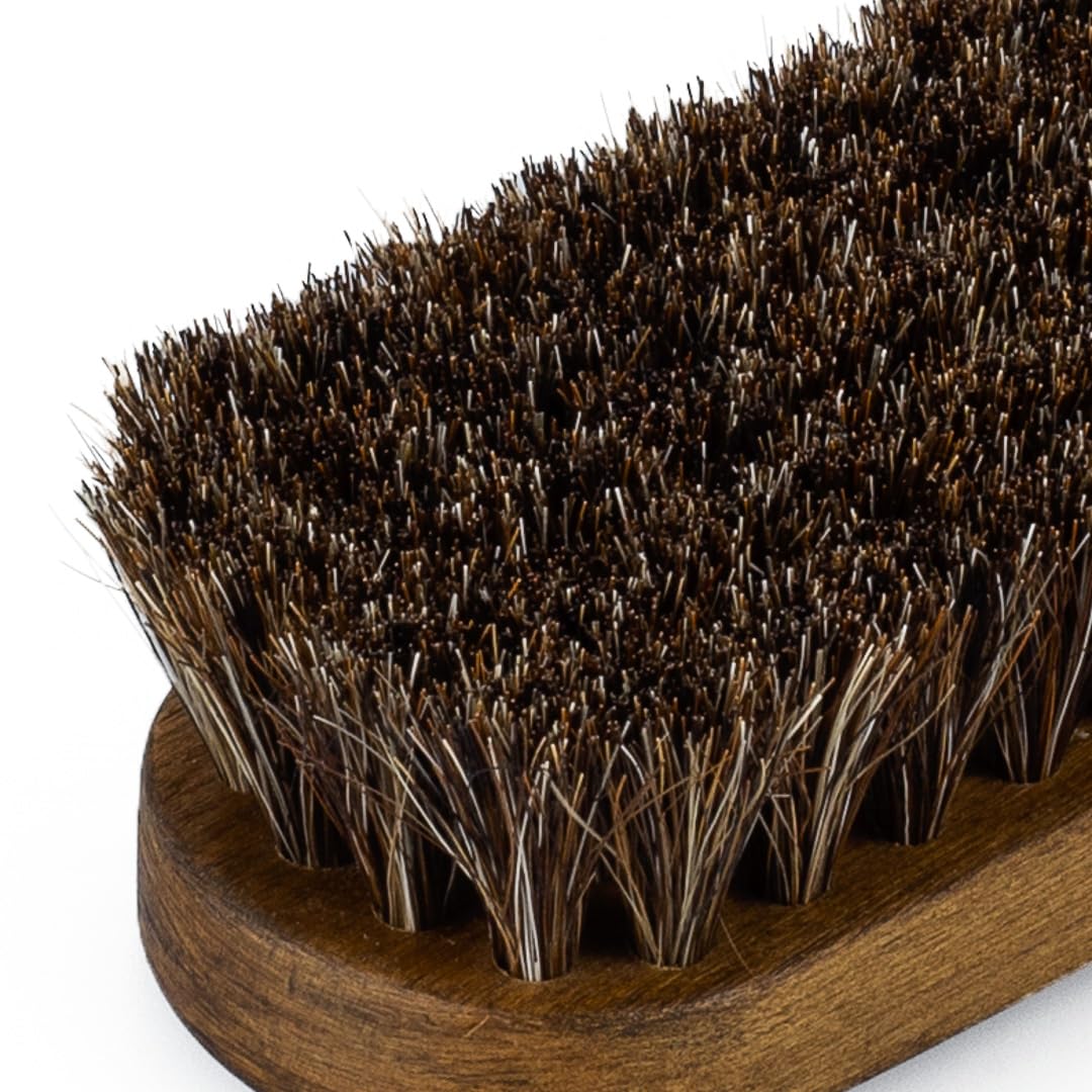 Maxshine Natural Universal Fine Horse Hair Brush – Sturdy Yet Soft Bristles for Car Detailing – Ideal for Cleaning Carpet, Upholstery, Leather & Interior Surfaces