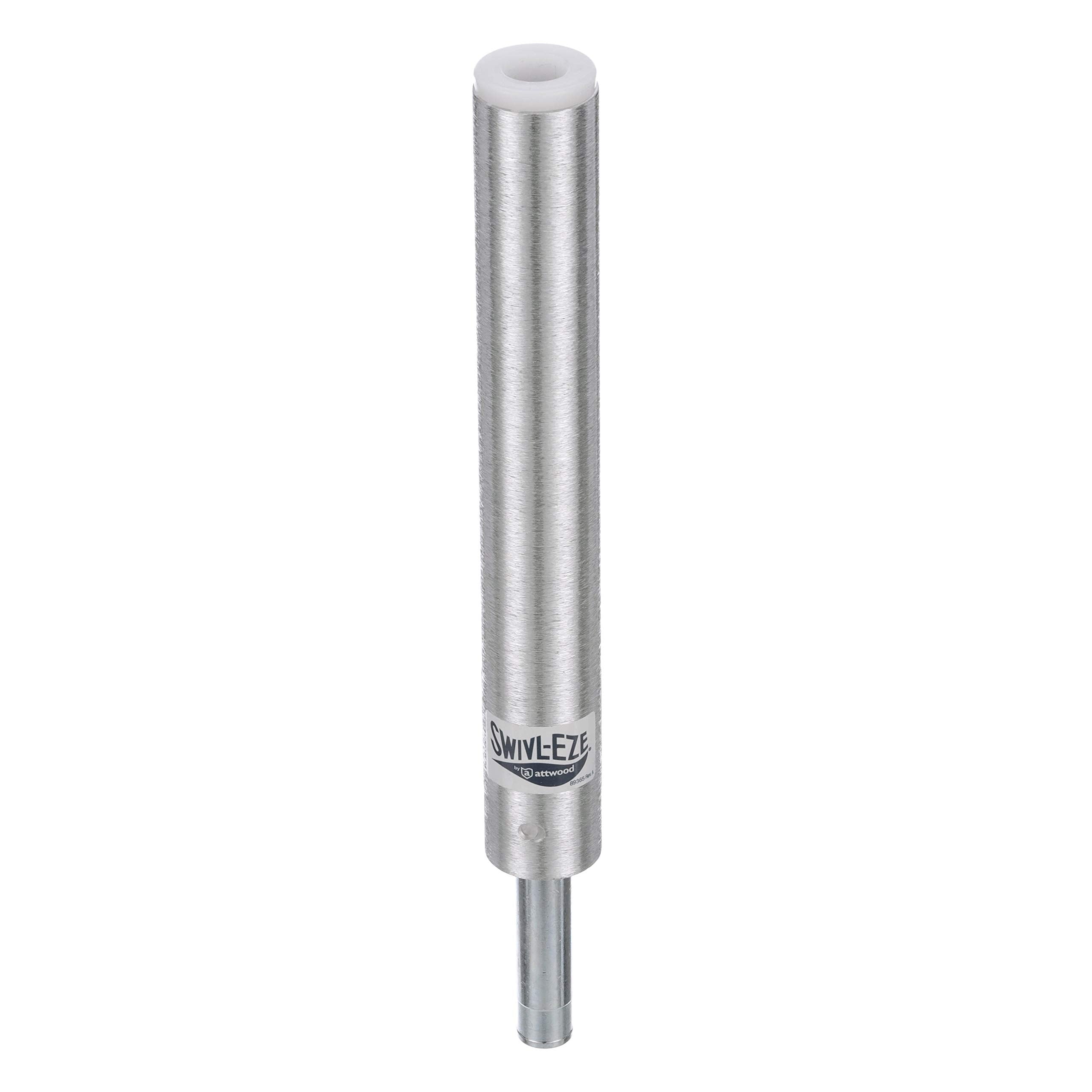 Attwood ¾-Inch Pin Post Lock’N-Pin SP-2114, 11 Inches Tall, 1.5-Inch Diameter, Brushed Aluminum, Non-Threaded, Steel Pin