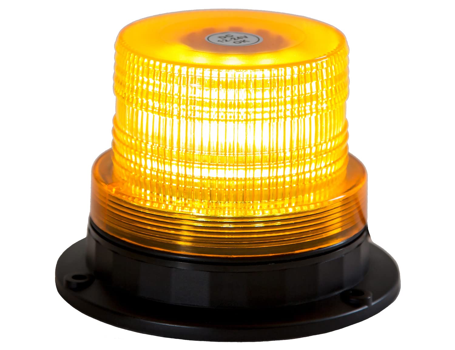 Buyers Products LED Beacon Light SL501A, 5" x 4", 10" Auxiliary Cable Lead, Magnetic & Permanent Mount, Strobe Lights for Trucks, Emergency Lights for Vehicles