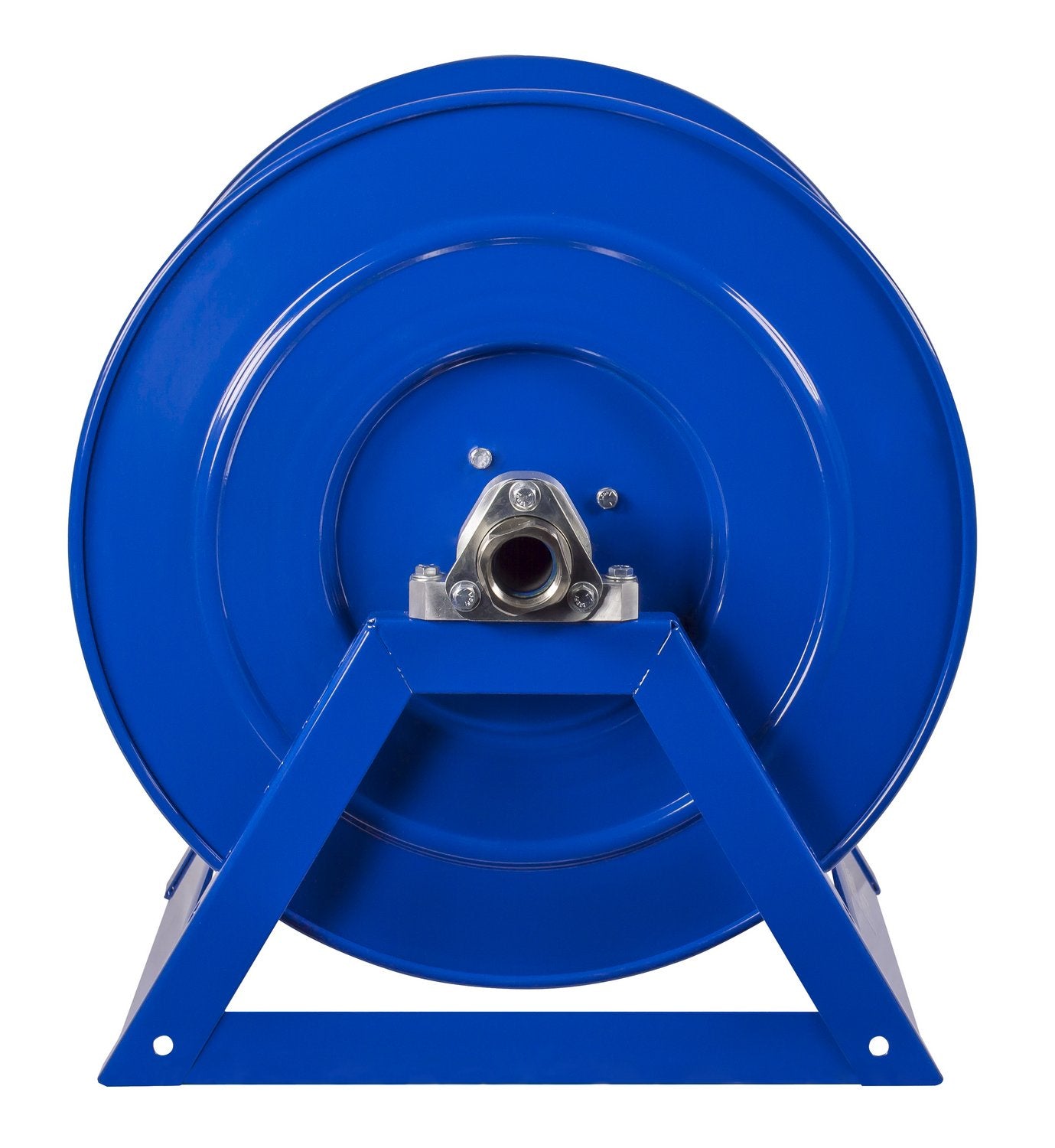 Coxreels Hose Reel Large Capacity/Volume - Model# 1185-1124, 1-1/2" Hose ID, Blue,50' Length