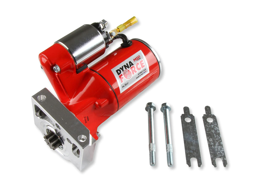 Dynaforce MSD 5097 Starter - Red- Olds/Pont 1965-1981 V8 (Except 301)