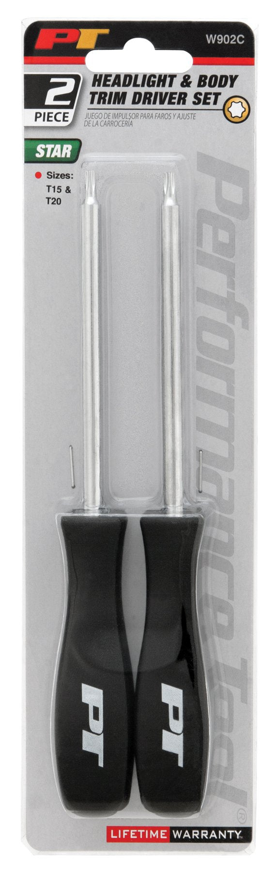 W902C Performance Tool Headlight and Body Trim Screwdriver Set