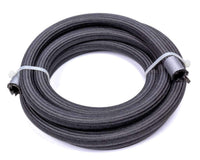 Hose, FRAGOLA 8 an, 10 ft, Braided Fire Retardant Fabric, Wire Reinforced, PTFE, Black, Each