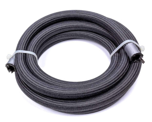 Hose, FRAGOLA 8 an, 10 ft, Braided Fire Retardant Fabric, Wire Reinforced, PTFE, Black, Each