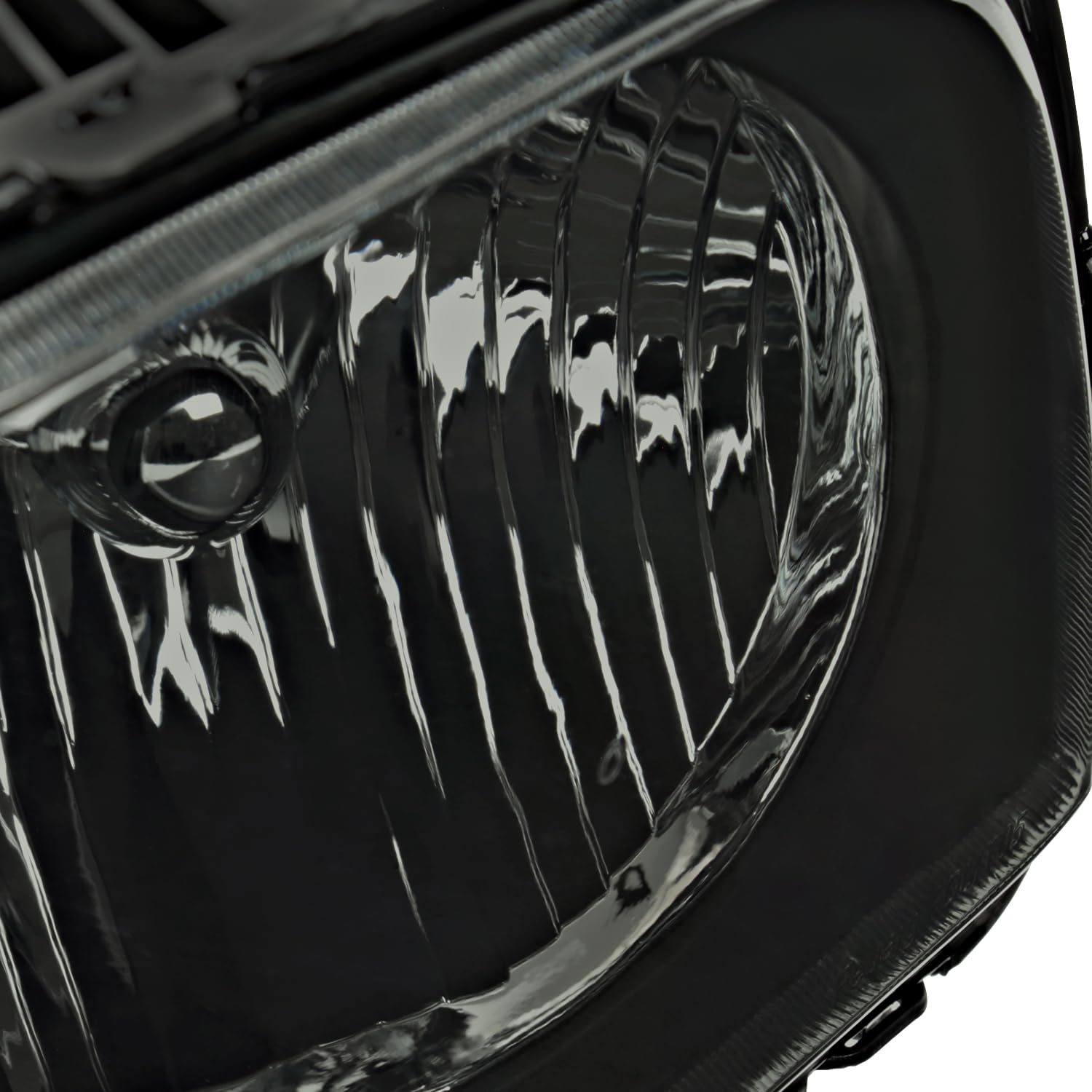 Smoke SPEC-D TUNING Headlights Compatible with 2005-2009 Ford Mustang GT, Left + Right Pair Headlamps Assembly