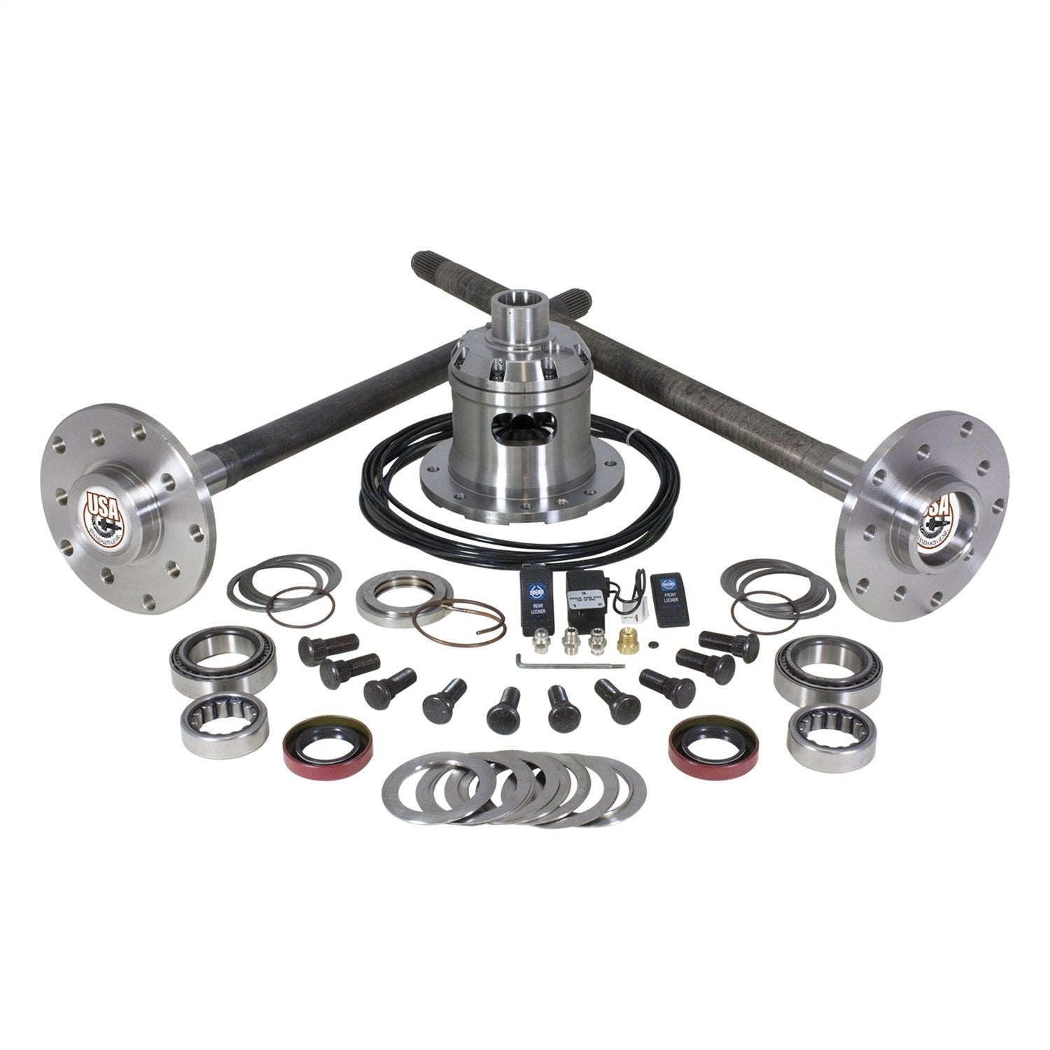 Ultimate Yukon 35 Axle Kit (YA M35W-2-30-ZIP) for C-Clip Axle with Zip Locker