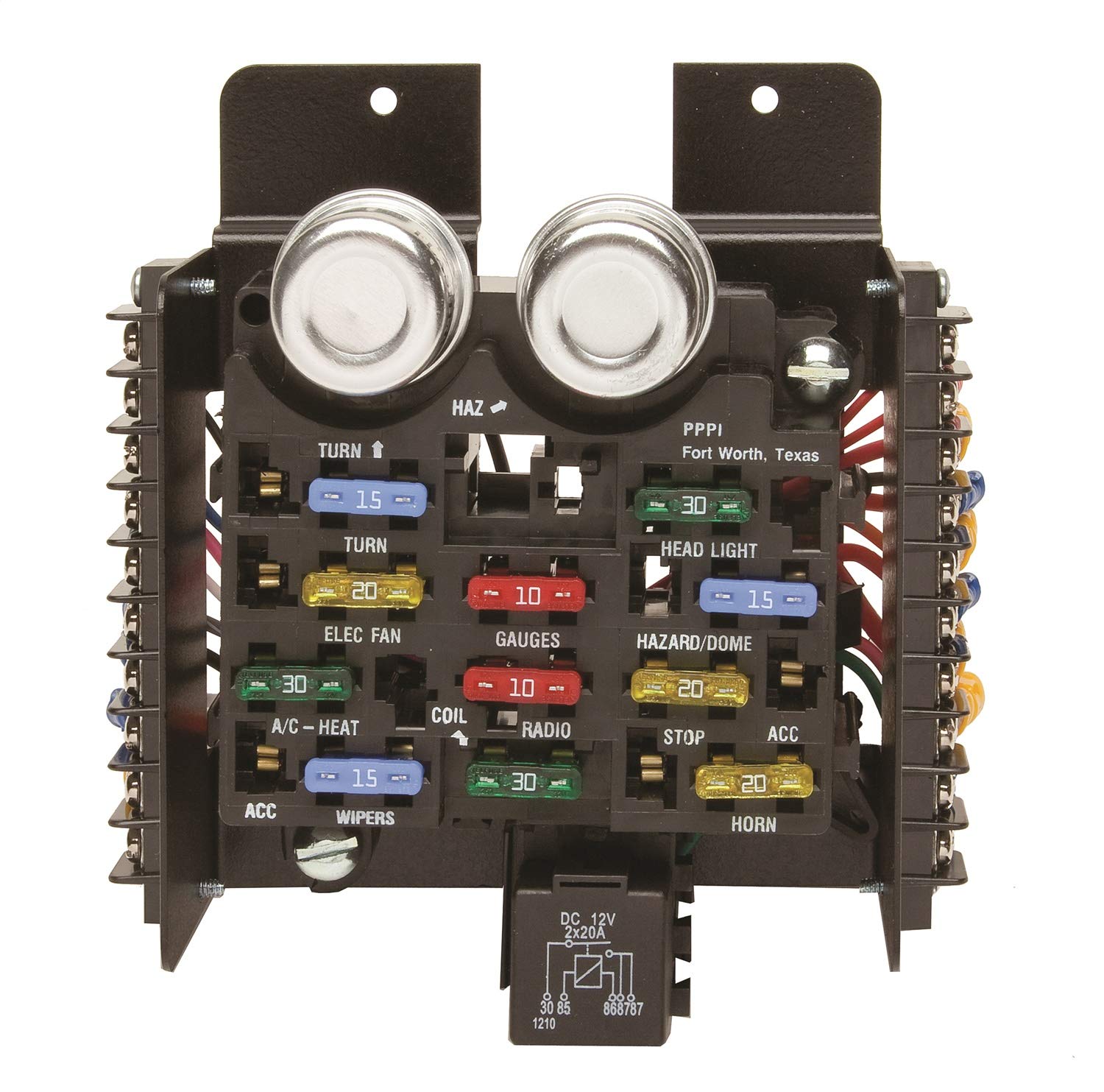 30001 Painless Performance Universal Pre-Wired 14-Circuit Fuse Block
