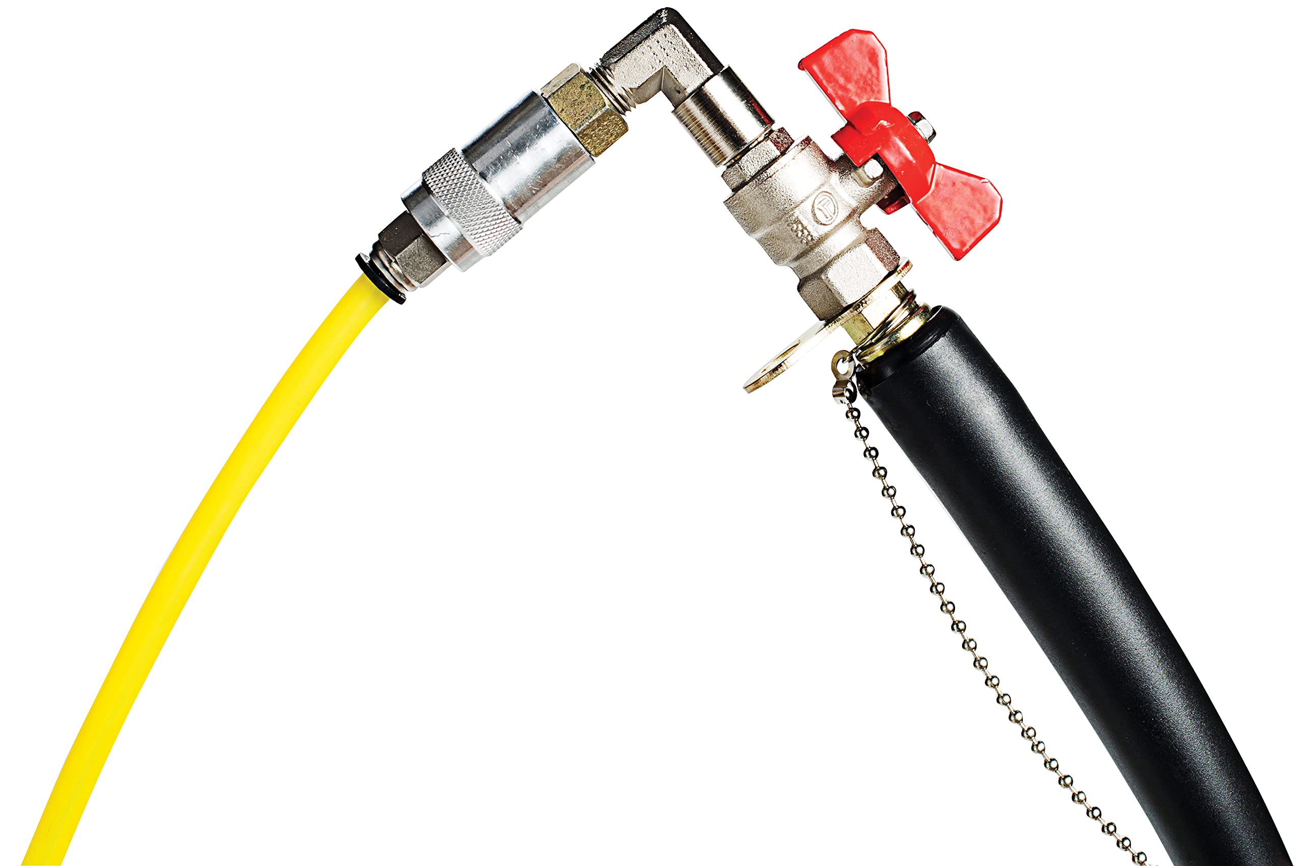 JDI-20COMBO JohnDow Industries Combination Fluid Evacuator and Used Oil Drain, Self-Evacuating, 6 Foot Nylon Reinforced Discharge Hose with J-Hook, 20 Gallon Capacity