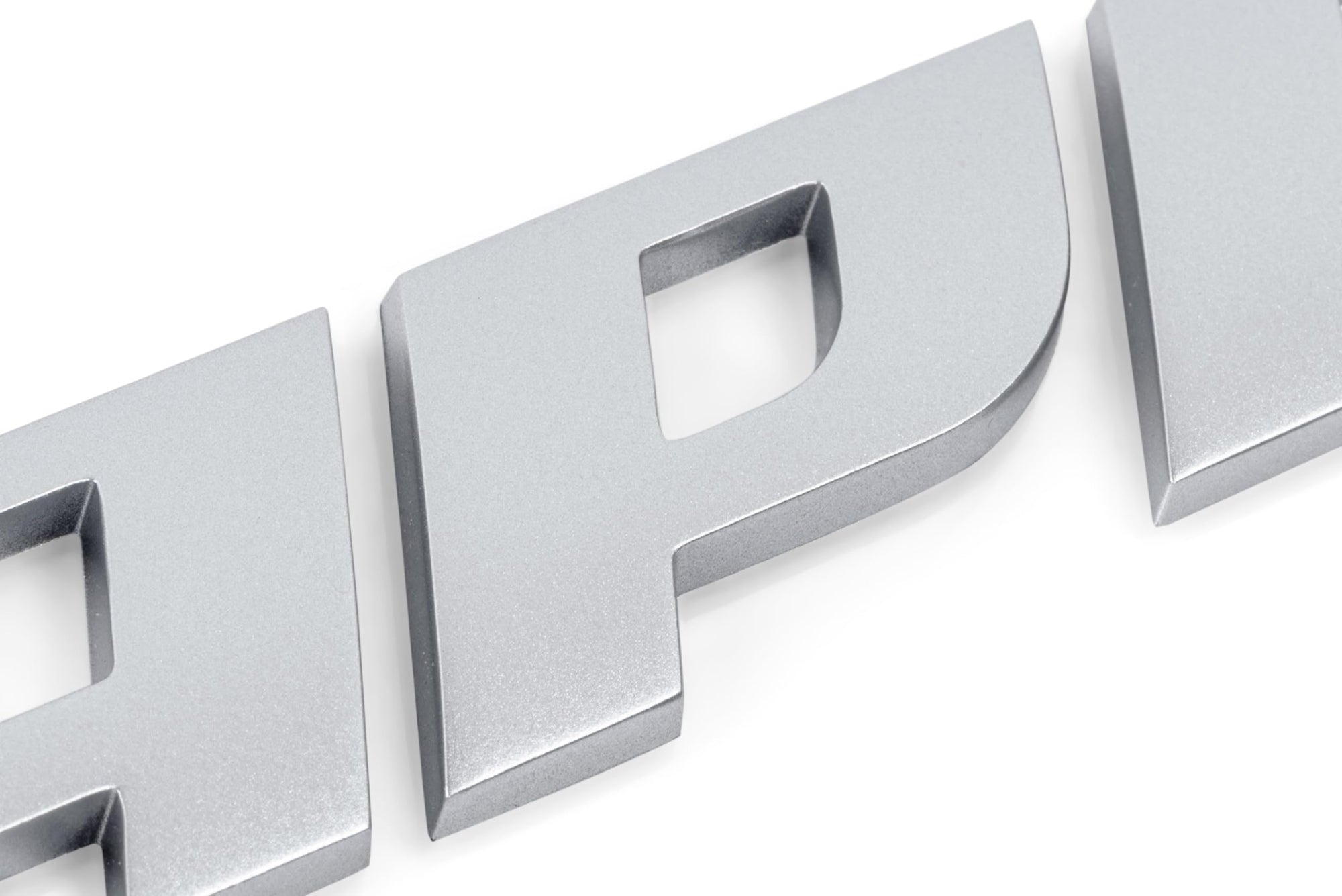 Badge APR A1000007 - Matte Silver