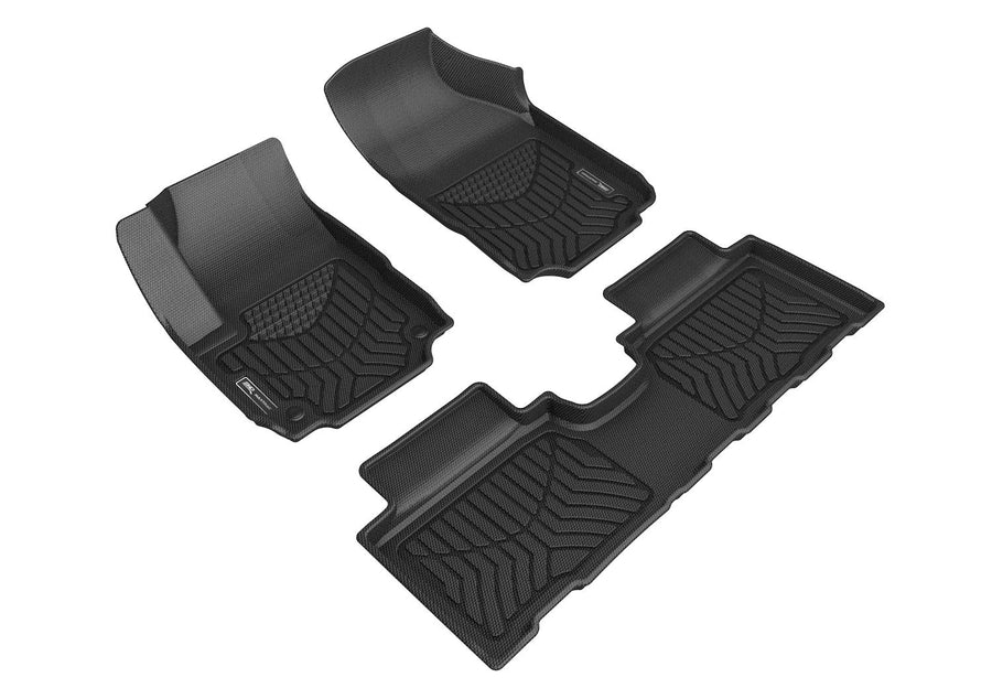 MAXTRAC Floor Mat (Black) 3D Custom Fit Compatible with CHEVROLET EQUINOX 2018-2024 - Full Set