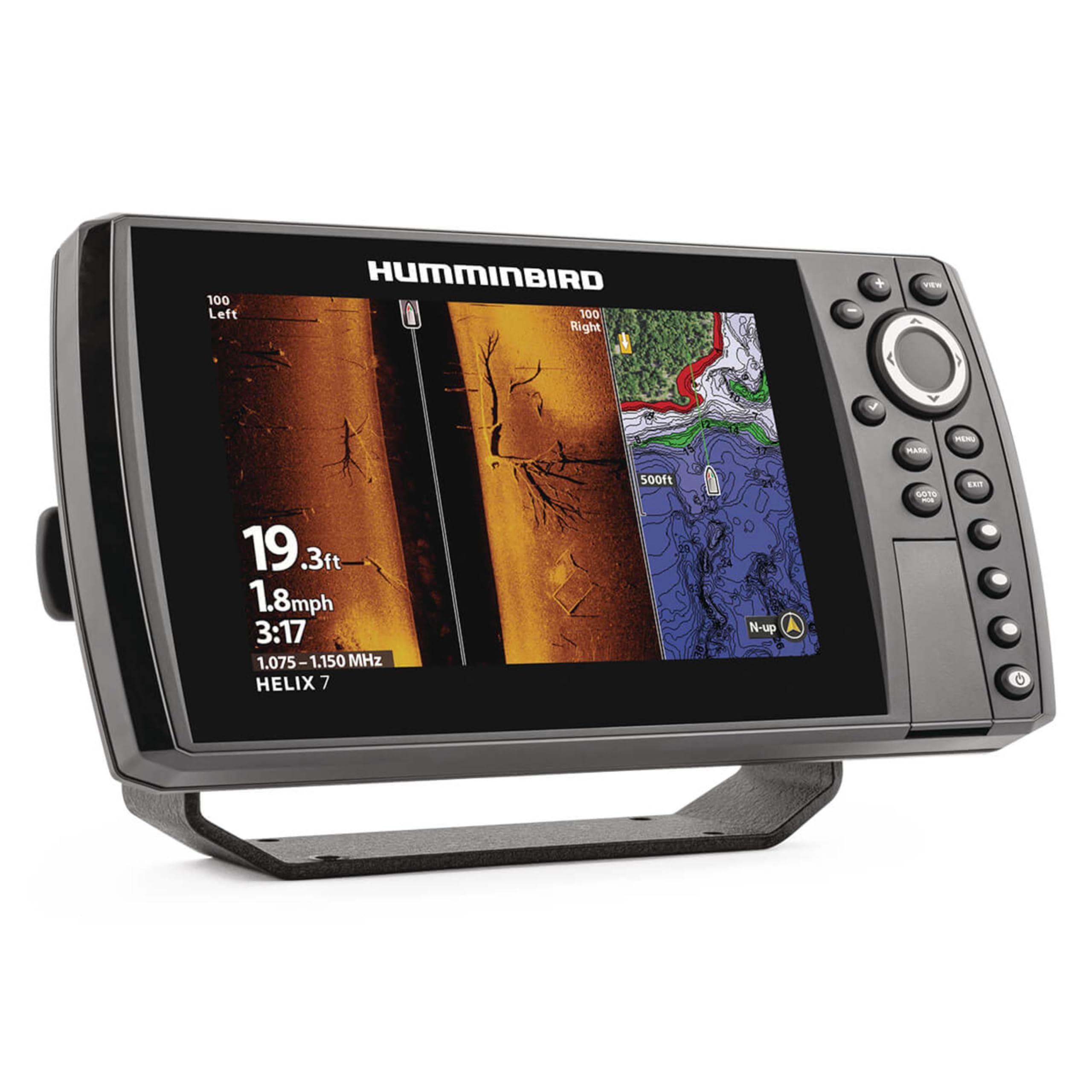 Humminbird GPS Helix 7 G4N Fish Finder with Transducer & MEGA Side Imaging