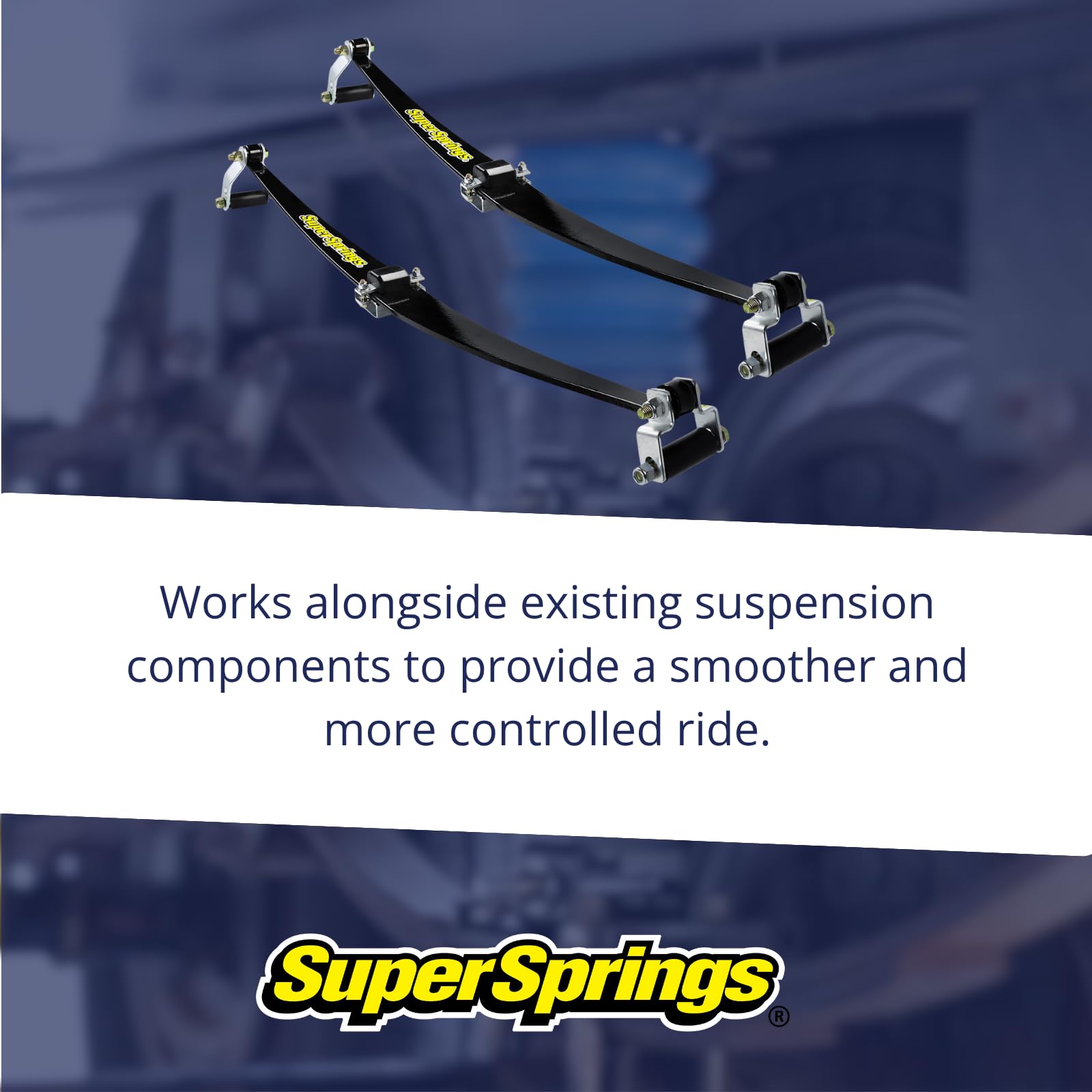 SSA18 | SuperSprings for Toyota Tacoma, Black SuperSprings International, Inc.