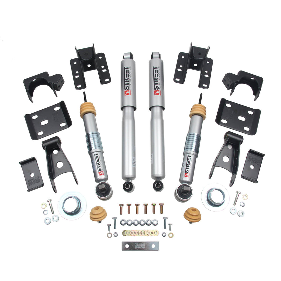 Lowering Kit Belltech 1018SP for Sil/Sierra All Cab 4WD 2F/4R, 1 Pack