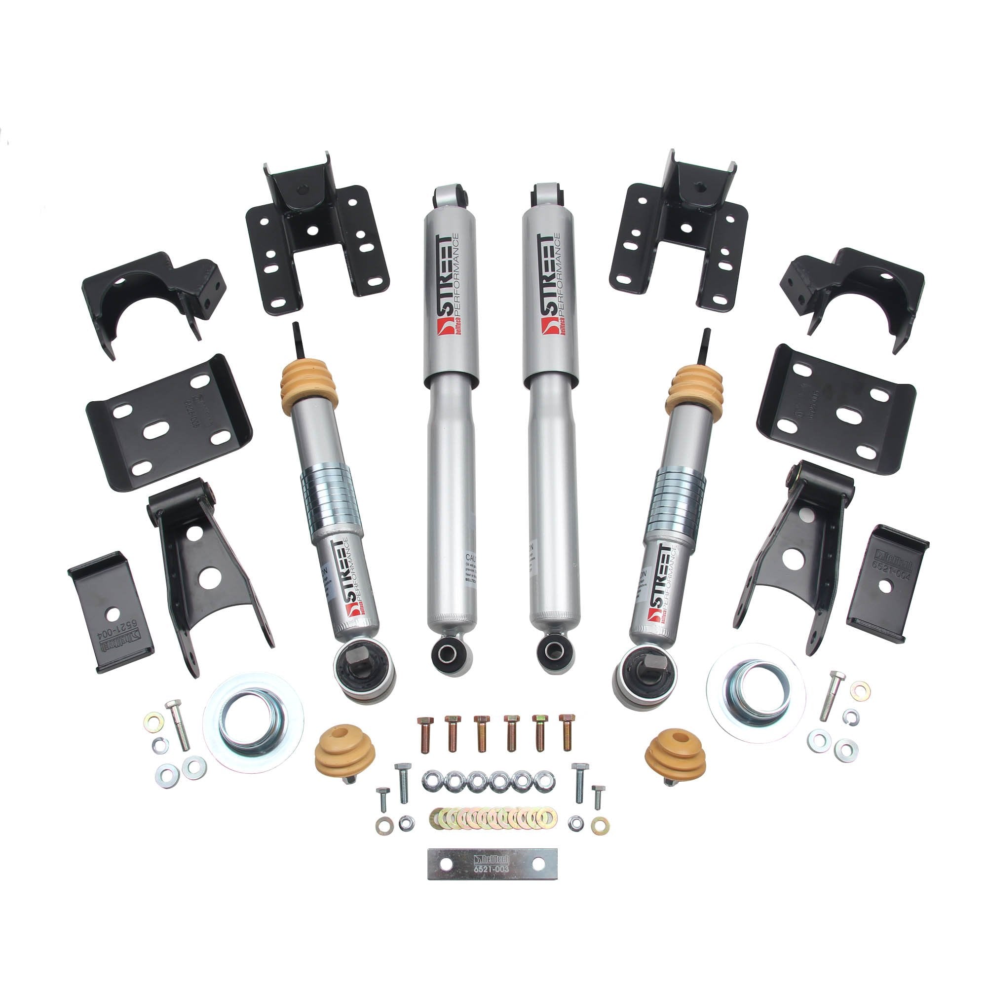Lowering Kit Belltech 1018SP for Sil/Sierra All Cab 4WD 2F/4R, 1 Pack