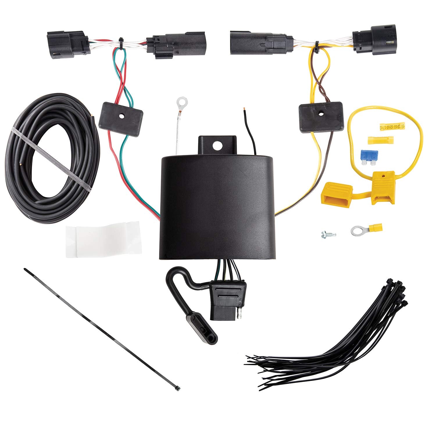 Tekonsha T-One® Harness T-Connector, 4-Way Flat, Compatible with Select Ford Escape